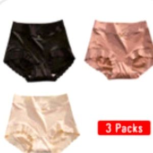 Satin full size panties